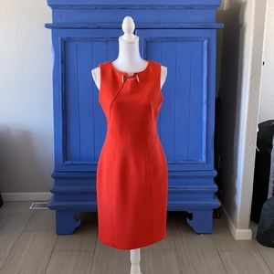 Ivanka Trump Orange Dress